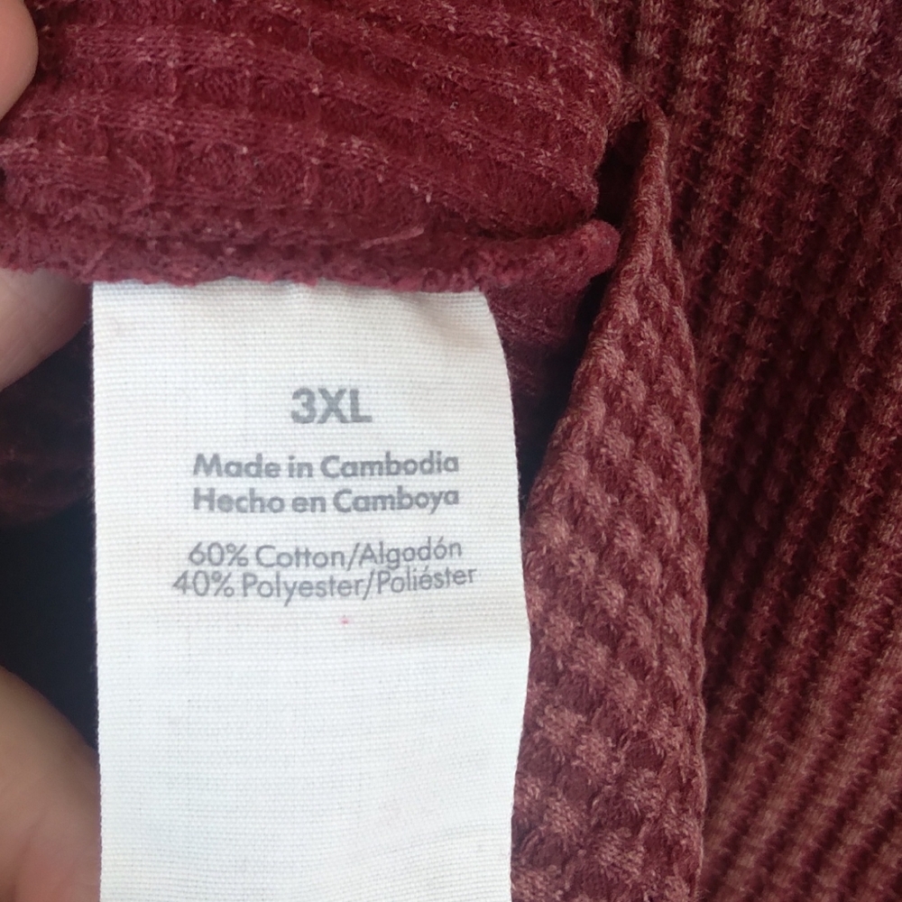 No Boundaries Thermal Long Sleeve Tee - Picture 6 of 9